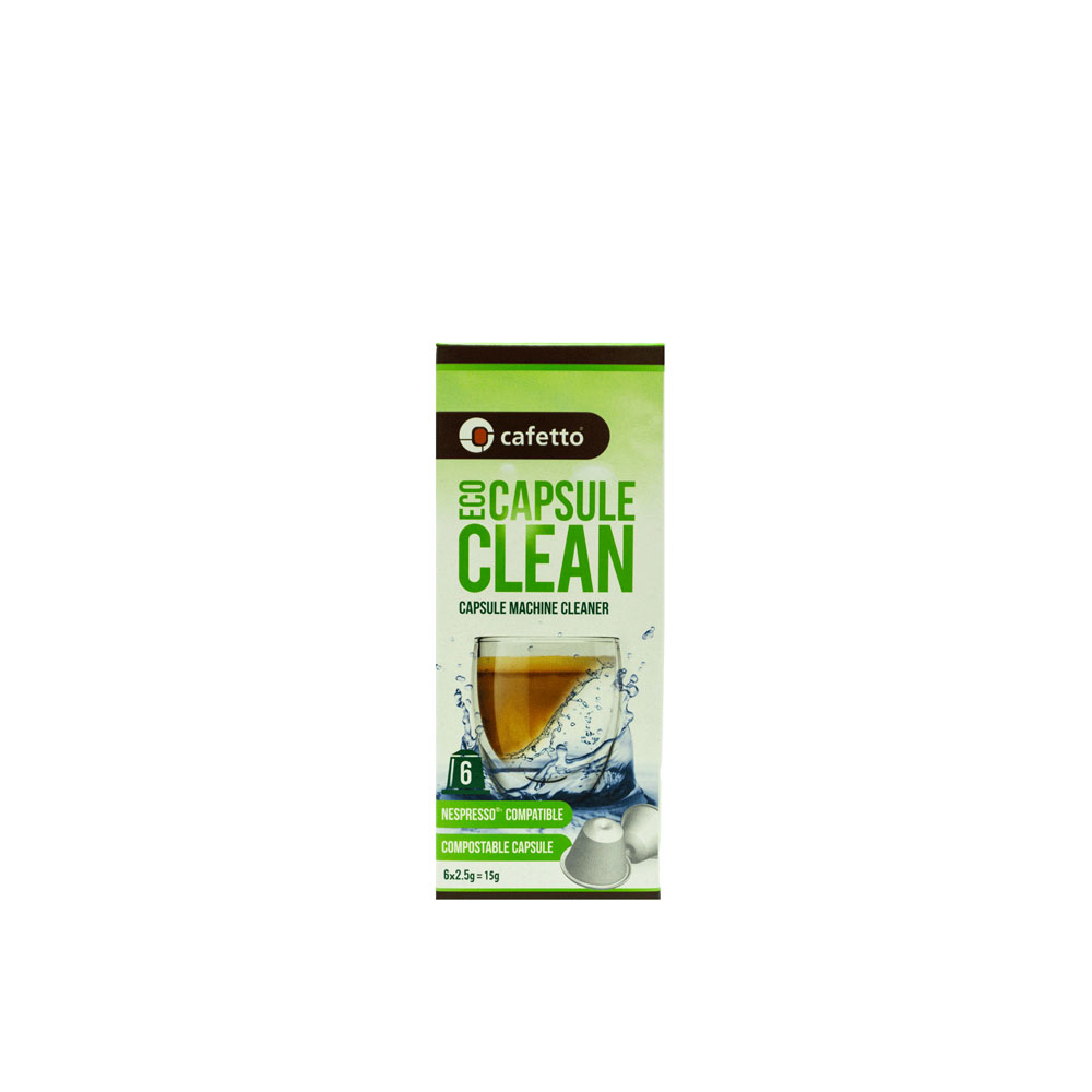 Cafetto Clean Bean Starter kit Nespresso - 8 Tablet Blister Pack.